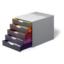 Durable VARICOLOR 5 Plastic Multicolor