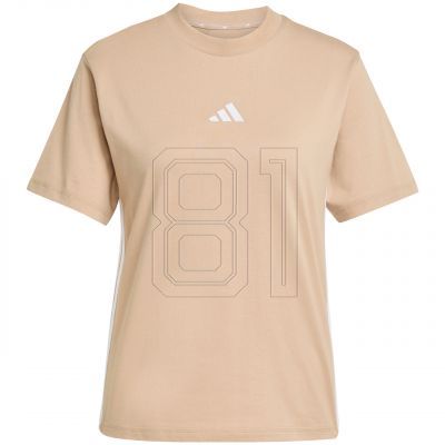 adidas Essentials 3-Stripes Cotton W T-shirt JX7616