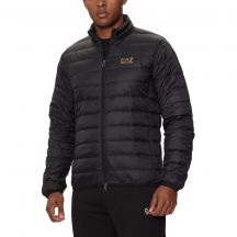 EA7 Emporio Armani Men's Down Jacket, Insulated, Transitional, Black (8NPB23-PNGPZ-0208)