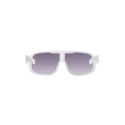2. POC Aspire Wide Fit Cycling Glasses White | Clarity Road/Sunny Silver Cat 3