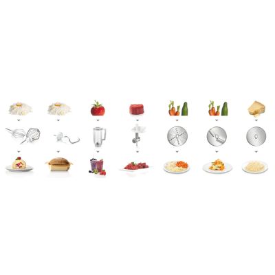4. Bosch MUM58231 1000W Food Processor