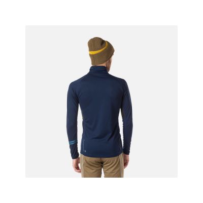 5. Rossignol Poursuite 1/2 Zip Navy T-Shirt