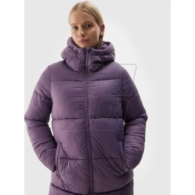 5. Winter long down jacket 4F W 4FWAW24TDJAF475-50S