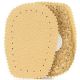 3. Leather heel inserts for Coccine DA0206 shoes