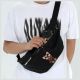 10. Nimmy Crossbody Glasses Cool Dog Shoulder Bag - Green
