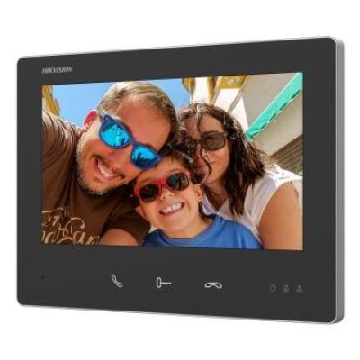 4. Hikvision DS-KH7300EY-WTE2 video intercom 17.8 cm (7") Black