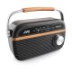 5. JVC Portable Radio RA-E215G Gray