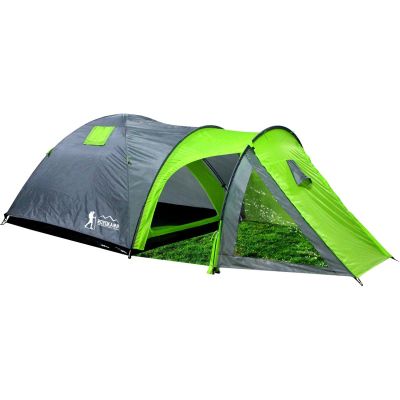 40. 4-PERSON COOL BLACK-GREEN ENERO CAMP TENT