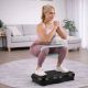 6. Extralink Moonwalk Spin Move Vibration Platform for Fitness Exercises 200W Black