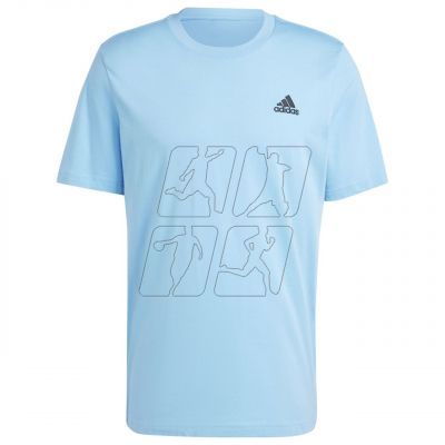 adidas Essentials Single Jersey Embroidered Small Logo Tee M IS1317