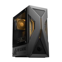 ASUS TUF Gaming T500 T500MV-07240H242W Intel Core 7 240H 32GB DDR5-SDRAM 1TB SSD NVIDIA GeForce RTX 5060 Ti Windows 11 Home Mini Tower PC Black, Gray