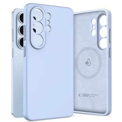 2. Tech-Protect Silicone MagSafe Case for Samsung Galaxy S26 Ultra - Blue