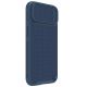 3. Nillkin Textured S Case for iPhone 14, armored cover with camera cover, blue