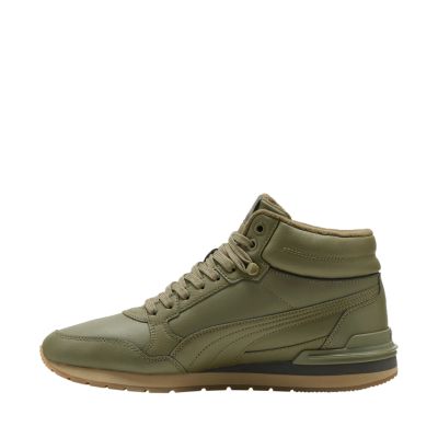 11. Puma ST Runner v4 Mid khaki shoes 402893 06