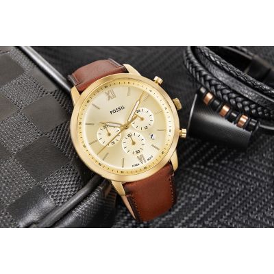 5. FOSSIL Neutra Chronograph FS6113 Men's Watch + BOX