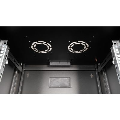 Equip EPM-07-6045-B-CBAA 7U Rack Wall Mounted Cabinet Black