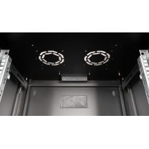 Equip EPM-07-6045-B-CBAA 7U Rack Wall Mounted Cabinet Black