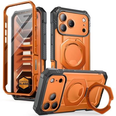3. Supcase Grip Pro Mag MagSafe Case for iPhone 18 Pro Max / 17 Pro Max - Orange