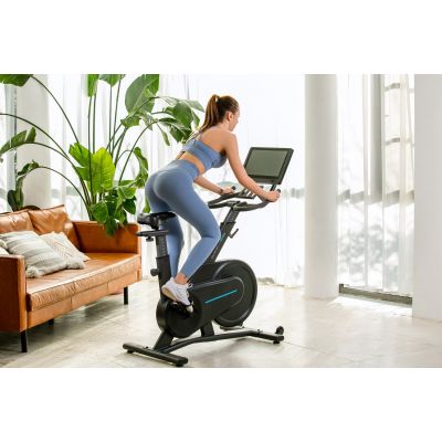 104. OVICX Q200X magnetic exercise bike with 15.6" TFT touchscreen, WIFI bluetooth & app