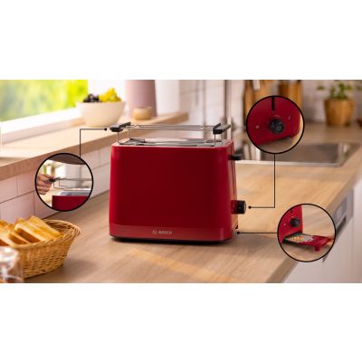 10. BOSCH TAT 3M124 toaster