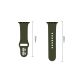3. Tech-Protect Silicone Strap for Apple Watch 44 / 45 / 46 / 49 mm - Green