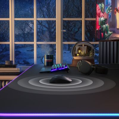 12. SteelSeries Rival 3 Wireless Gen 2 Aqua Mouse