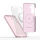 3. Tech-Protect Silicone MagSafe Case for Samsung Galaxy S26+ - Pink