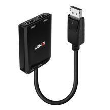 Lindy 38433 DisplayPort 2 x HDMI Cable Adapter