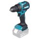 Makita DDF490Z Drill 1900 RPM Central Locking 1.7 kg Blue, Black