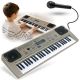 MQ 807 USB KEYBOARD electronic educational gray