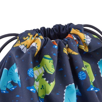 3. Puma Phase Aop Small Shoe Bag Navy Blue / Dinosaurs 91325 14