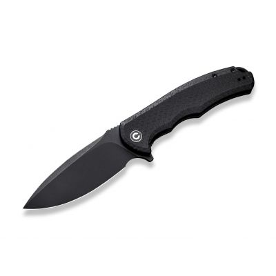 CIVIVI Praxis knife with 9Cr18MoV blade and All Black Micarta handle, model C803G
