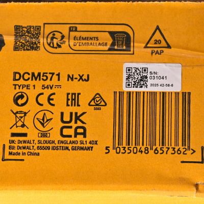 17. 54/18V cordless lawnmower DCM571N-XJ DEWALT