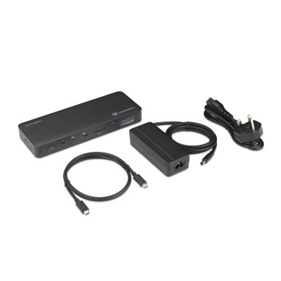 9. Kensington SD5920T EQ - Docking station - for laptop - USB4 / Thunderbolt 4 - 2 x HDMI, 3 x DP, 2 x Thunderbolt 4 - 1GbE, 2.5GbE - 149.1 Watt - Europe