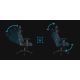 11. Gaming Chair GENESIS NFG-2245 with Upholstered Seat