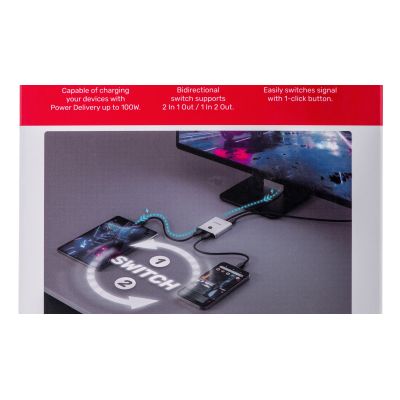 6. UNITEK USB-C SWITCH 4K 144HZ, BIDIRECTIONAL