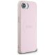 4. Guess Grained Ring MagSafe iPhone 16e Case - Pink