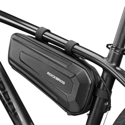 4. Rockbros B66 waterproof bicycle bag for frame - black
