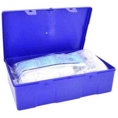 13. CAR FIRST AID KIT WITH 41 ELEMENTS BOX DIN 13164
