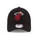 2. New Era 9FORTY NBA The League Miami Heat Black Cap - 11405603