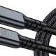 7. 3mk Hyper Cable N-SERIES Thunderbolt 4 USB-C / USB-C 1m 48V/5A 40Gb/s 240W 8K60Hz - black