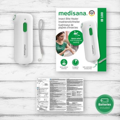 6. Insect Bite Treatment Device Medisana IB 100, 2 Programs | Compact | 97 x 37,5 x 20 mm