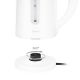 9. ELDOM CORDLESS KETTLE 185B TRIPO WHITE 1000W 0.8 L, BPA FREE, INSULATED