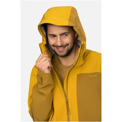 11. VIKING Numani Man Men's Jacket Size M, Brown and Yellow