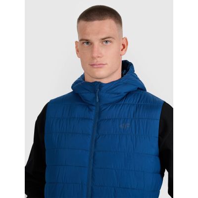 4. Men’s puffer vest with synthetic filling 4F 4FWAW25TVJAM225-30S