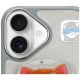 6. Nimmy Glasses Cool Cat MagSafe Case for iPhone 16 - Gray