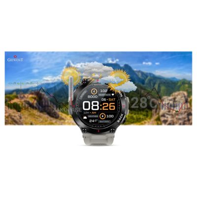 14. GIEWONT Pionier GPS GW460-3 smartwatch - Light Stone