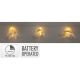 10. BATTERY-OPERATED WIRE LAMPS GARLAND 20 LED FLOWERS WARM WHITE
