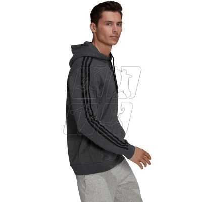 7. Adidas Essentials Fleece 3-Stripes Hoodie M GK9082