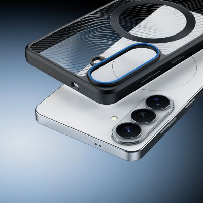 8. Dux Ducis Aimo Mag Case for Samsung S26 Plus Compatible with MagSafe - Black